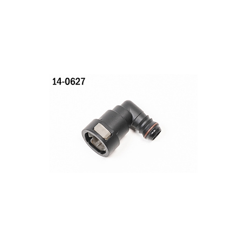 Radium Engineering 16mm SAE Female to 90deg 5/8in Barb