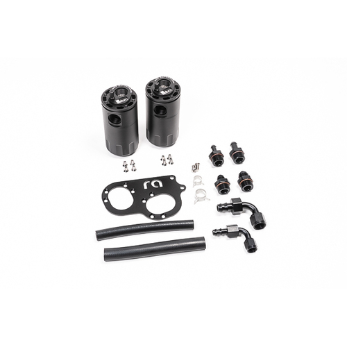 Radium Dual Fluid Lock Catch Can Kit - Lotus Elise/Exige (2ZZ-GE)