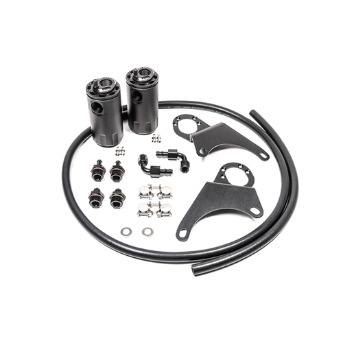 Radium Dual Fluid Lock Catch Can Kit - Mitsubishi Evo 7-9 - Mitsubishi Evo 7-9