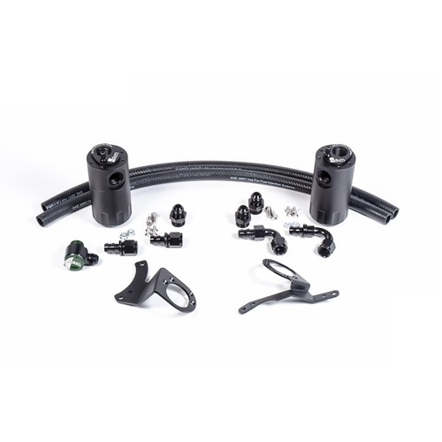 Radium Dual Catch Can Kit - Ford Mustang GT 15-17