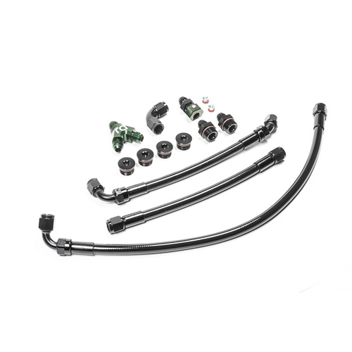 Radium Fuel Rail Plumbing Kit Suit Coyote V8 - Ford Mustang GT 15-21/FPV FG 10-14/XR8 FGX 14-16