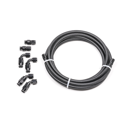 Radium 6AN Universal DIY PTFE Hose Kit Black