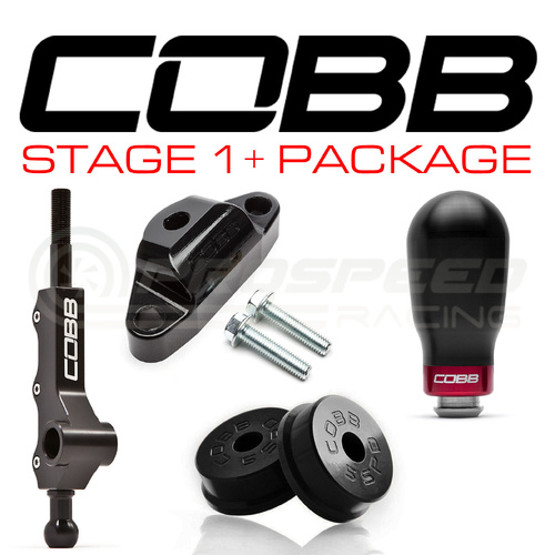 Cobb Tuning Stage 1+ Drivetrain Package w/Tall Weighted Knob - Subaru WRX GD/GG 01-07 (5 Speed)