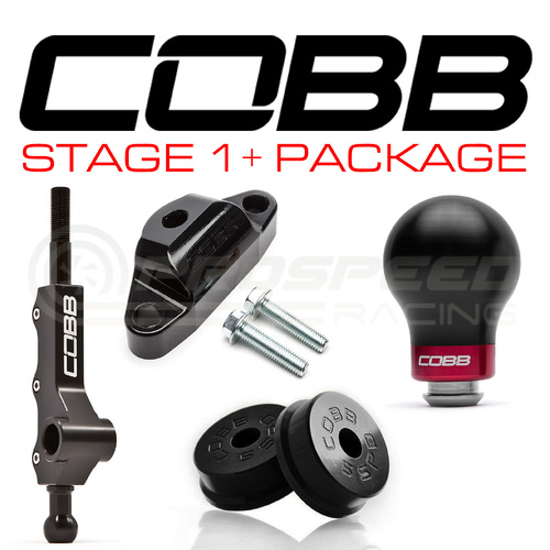 Cobb Tuning Stage 1+ Drivetrain Package w/Weighted Knob - Subaru WRX GD/GG 01-07 (5 Speed)