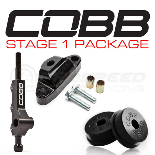 Cobb Tuning Stage 1 Drivetrain Package w/Tall Shifter - Subaru WRX 01-07