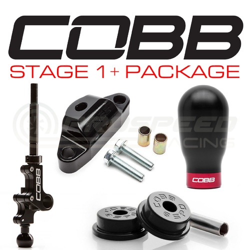 Cobb Tuning Stage 1+ Drivetrain Package w/Tall Weighted Knob - Subaru Liberty STI BL/BP 04-09 (6MT)
