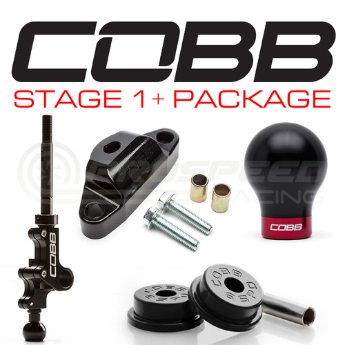 Cobb Tuning Stage 1+ Drivetrain Package w/Weighted Knob - Subaru Liberty STI BL/BP 04-09 (6MT)