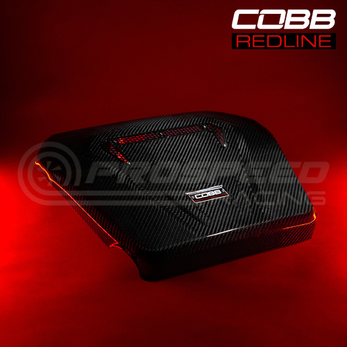 Cobb Tuning Redline Carbon Fibre Engine Cover - Audi A3, S3 8V/VW Golf GTI & R Mk7, Mk8/ Tiguan R 22+