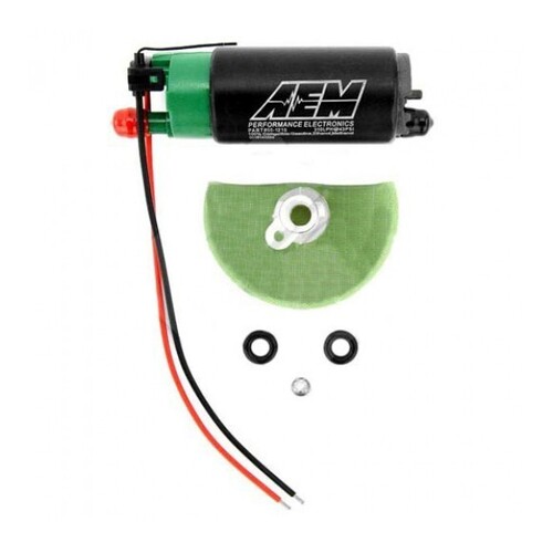 AEM 340lph E85 High Flow In-Tank Fuel Pump Suit Later model Subaru 08+, R35 GTR, 