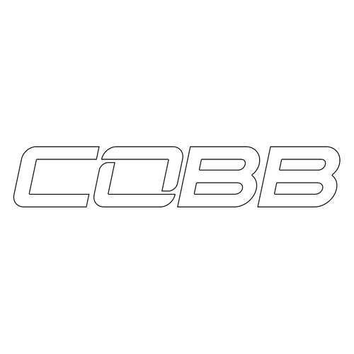 Cobb Tuning Logo Decal 4" - White