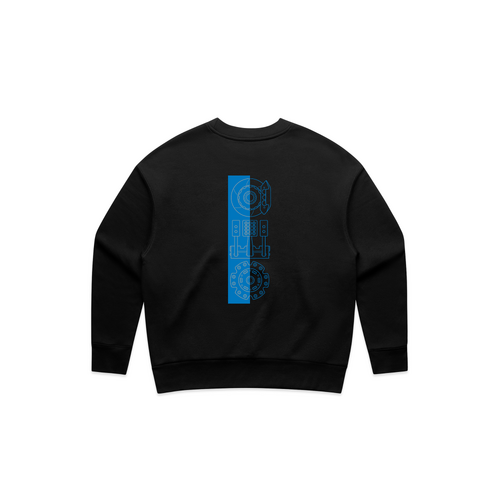 Black Womens Alcon Crew