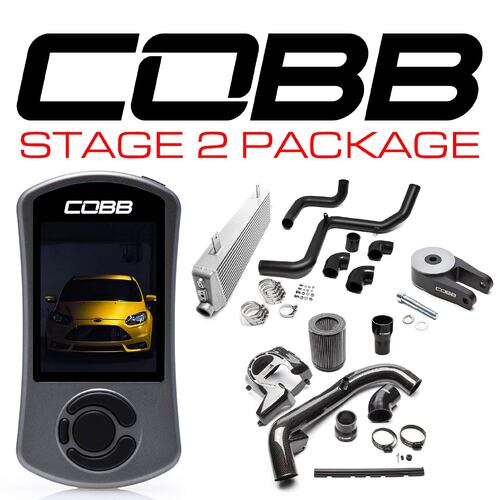 Cobb Tuning Stage 2 Carbon Fibre Power Package - Ford Focus ST LW/LZ 11-18