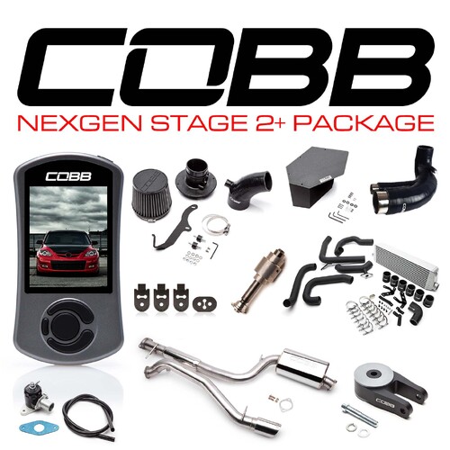 Cobb Tuning Nexgen Stage 2+ Power Package - Mazda 3 MPS BK 06-08