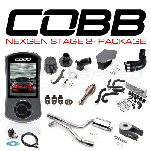 Cobb Tuning Nexgen Stage 2+ Power Package - Mazda 3 MPS BK 06-08